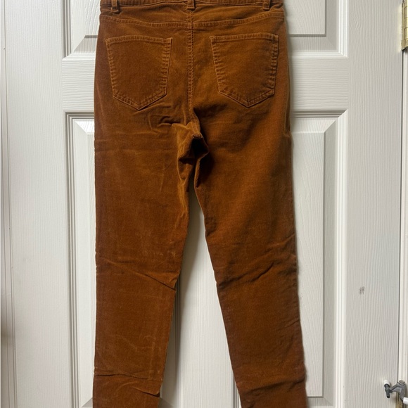 ModCloth Orange Brown Corduroy Pants, size 2 - Picture 7 of 7